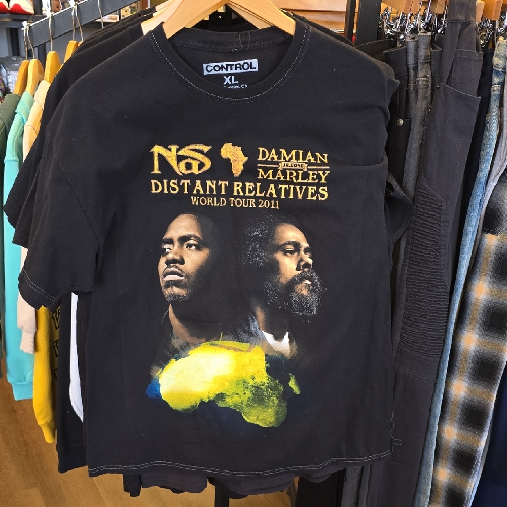 Control Black Graphic T-Shirt